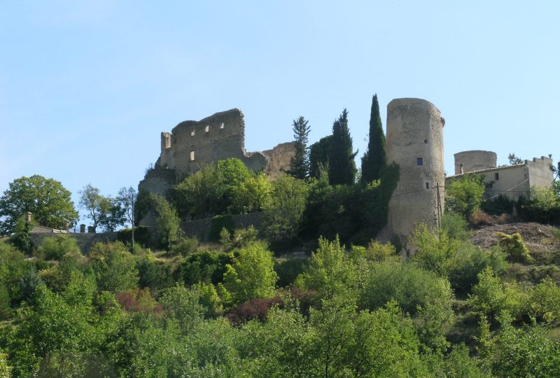 Château de Montbrun les Bains à Montbrun-les-Bains - 0