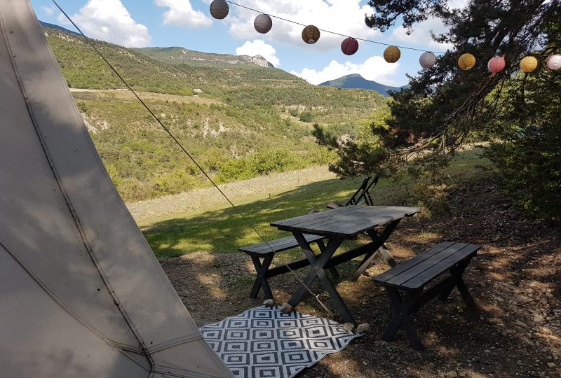 La Ferme de Clareau, Camping et Lodges à La Motte-Chalancon - 6