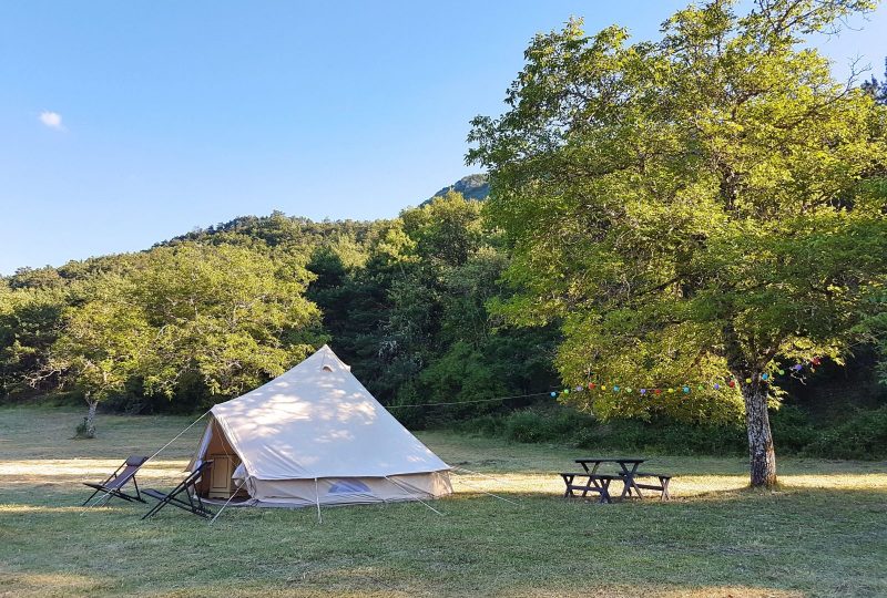 La Ferme de Clareau, Camping et Lodges à La Motte-Chalancon - 7