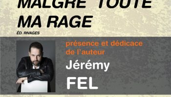 Rencontre littéraire : Jérémy Fel Le 24 mai 2024